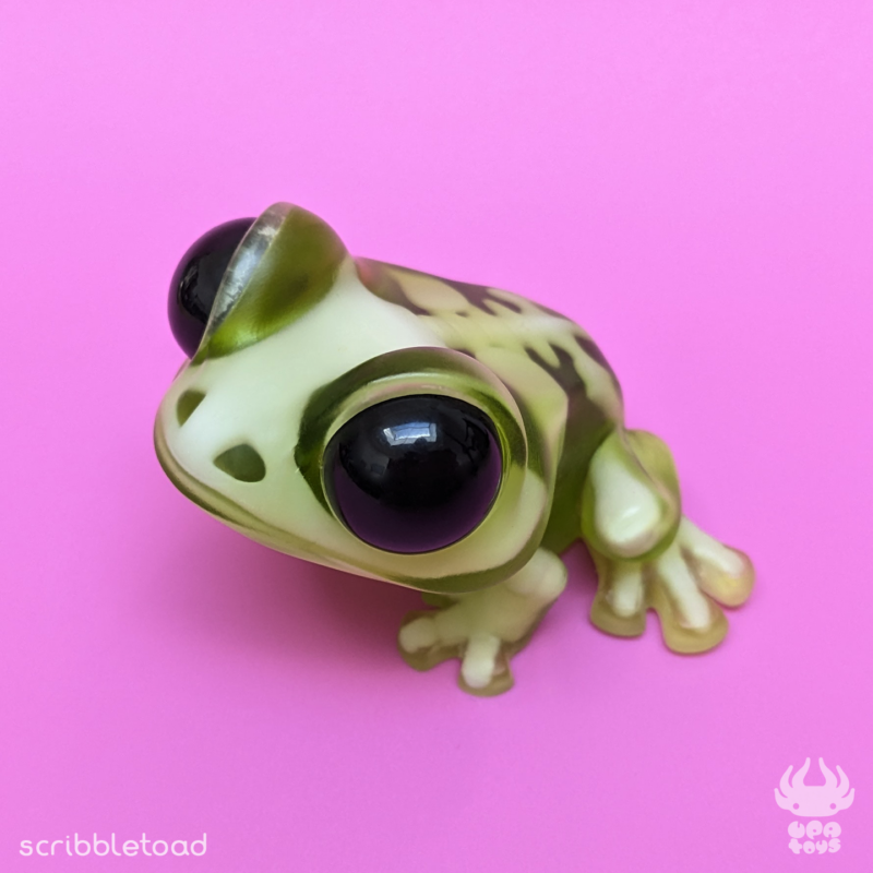 Skelly Frog - Green